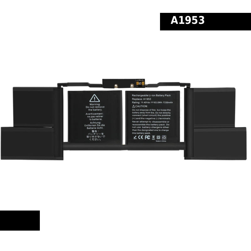 Apple A1990 EMC 3215 EMC 3359 A1953 MacBook Pro 15" 2019 Laptop Battery