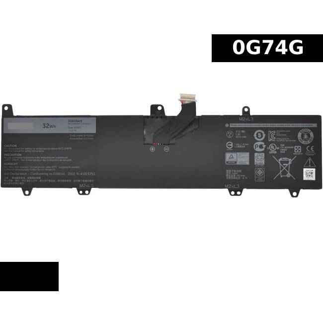 Dell Inspiron 11 3162 3164 3168 8NWF3 0JV6J 32Wh Laptop Battery