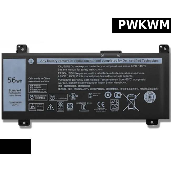 Dell Inspiron 14-7466 7467 7000 PWKWM Laptop Battery