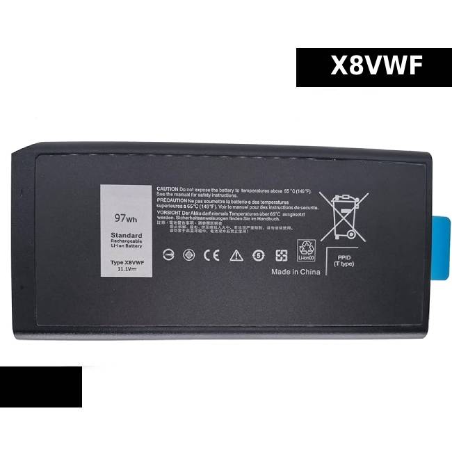 Dell Latitude 14 E5404 7404 P45G X8VWF 97Wh Laptop Battery