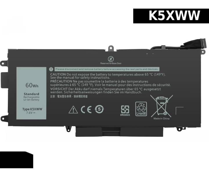 Dell Latitude 7390 7389 5289 2in1 K5XWW 60Wh Laptop Battery