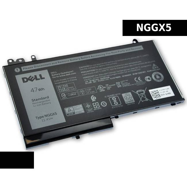 Dell Latitude E5270 E5470 M3510 E5570 NGGX5 47Wh Laptop Battery