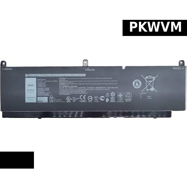Dell Precision15 7550 7560 7750 7760 P93F PKWVM Laptop Battery
