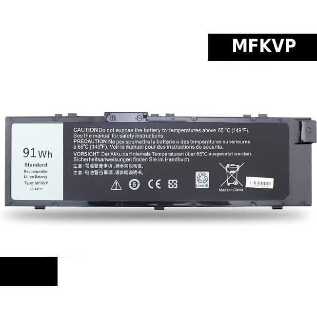 Dell Precision 7710 7510 M7710 T05W1 MFKVP Laptop Battery